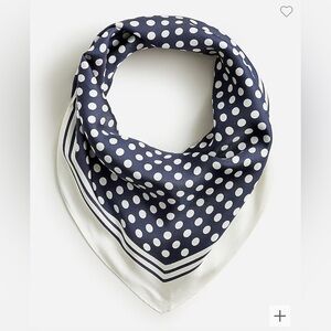 J Crew Limited-edition Marie Marot X J.Crew silk scarf